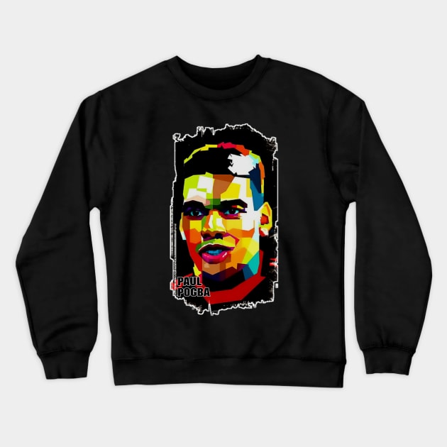 Paul Pogba Crewneck Sweatshirt by WPAP46